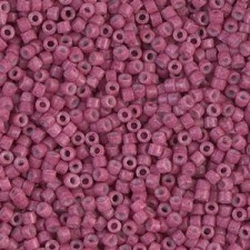 Miyuki delica Beads 11/0 - Opaque wine dyed DB-1376
